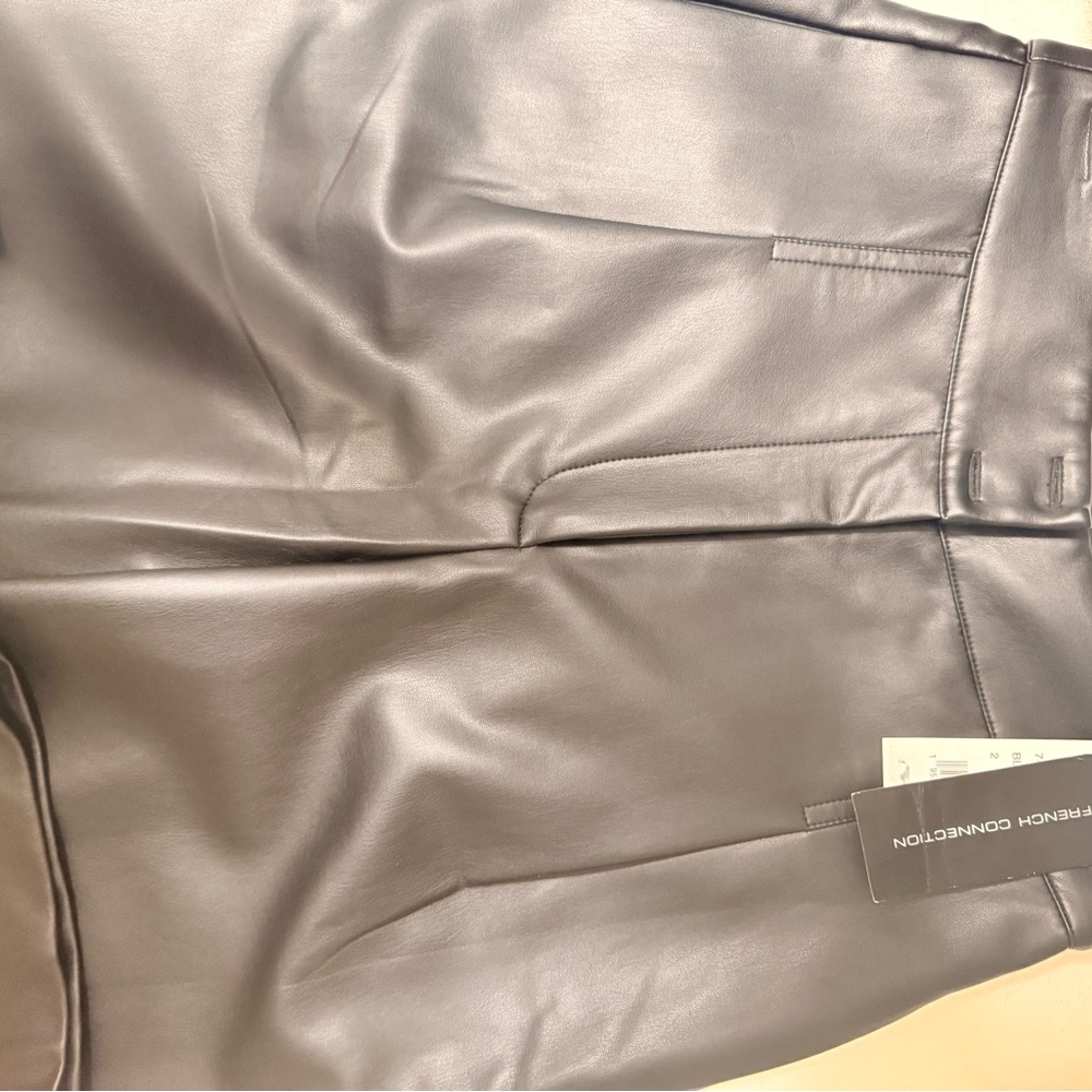 French Connection Black Wide Leg Pants